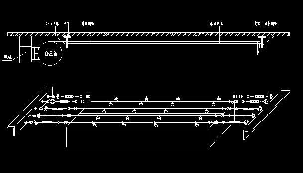 米希织物风管助力长凯胜冷链物流基地