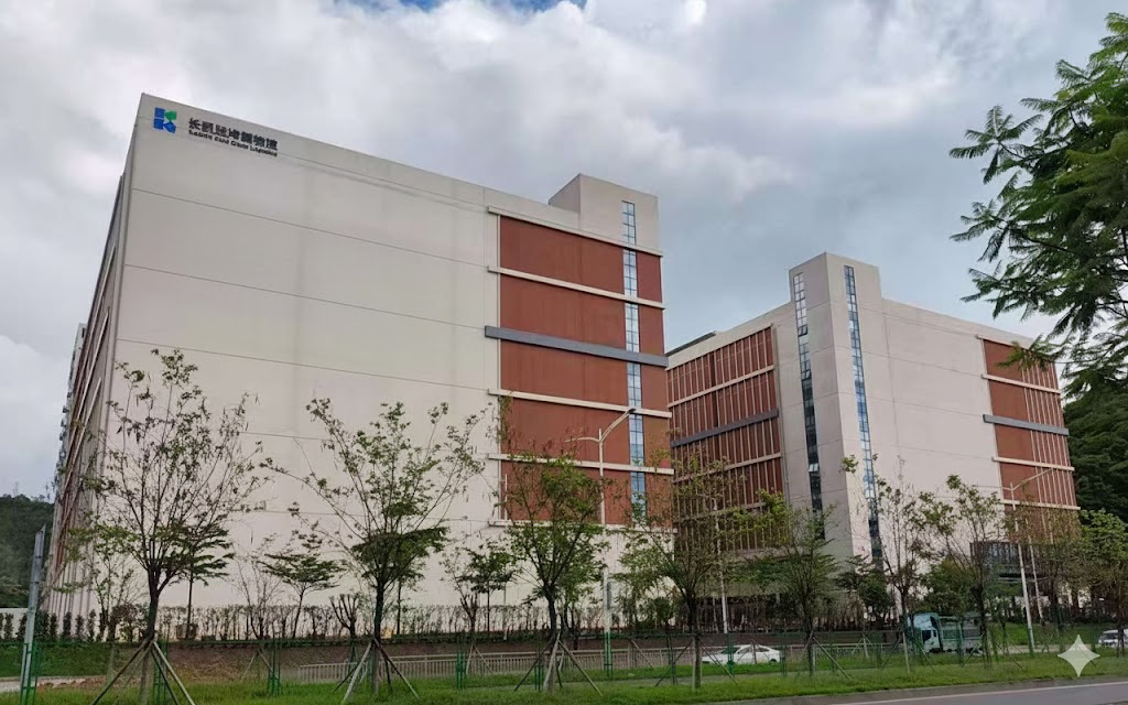 米希织物风管助力长凯胜冷链物流基地